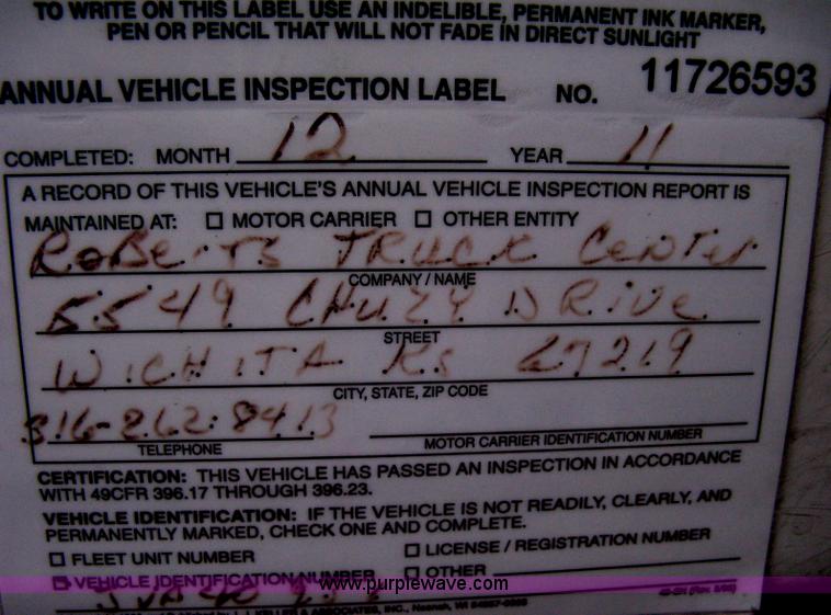 image for item B8449 1988 Ford L8000 flatbed truck