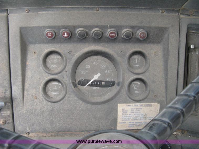 image for item B8458 1986 Ford 8000 sludge tanker truck