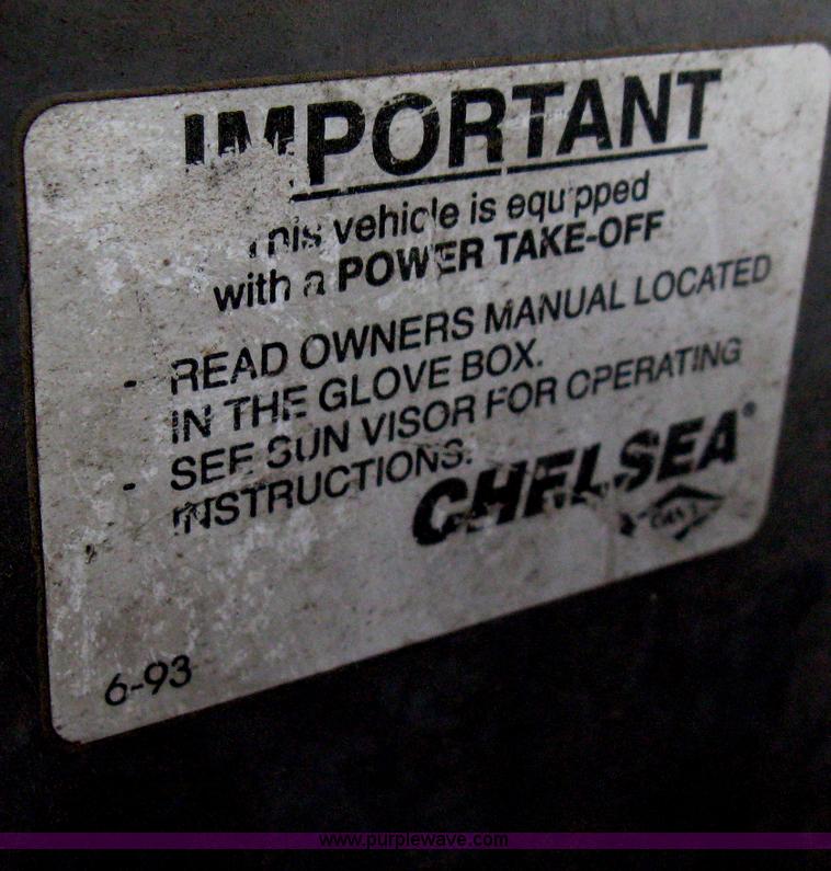 image for item B8458 1986 Ford 8000 sludge tanker truck