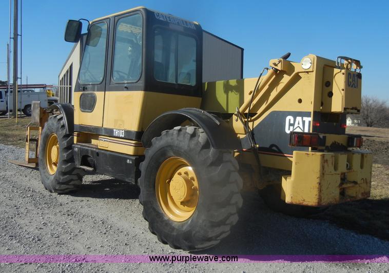 image for item D4583 1998 Caterpillar TH103 telehandler