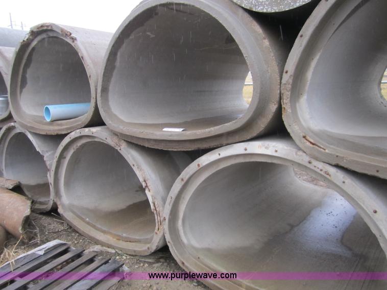 image for item D5761 (10) reinforced concrete elliptical pipe