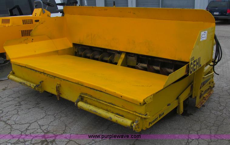 image for item D7063 Gehl 650 Powerbox asphalt paver