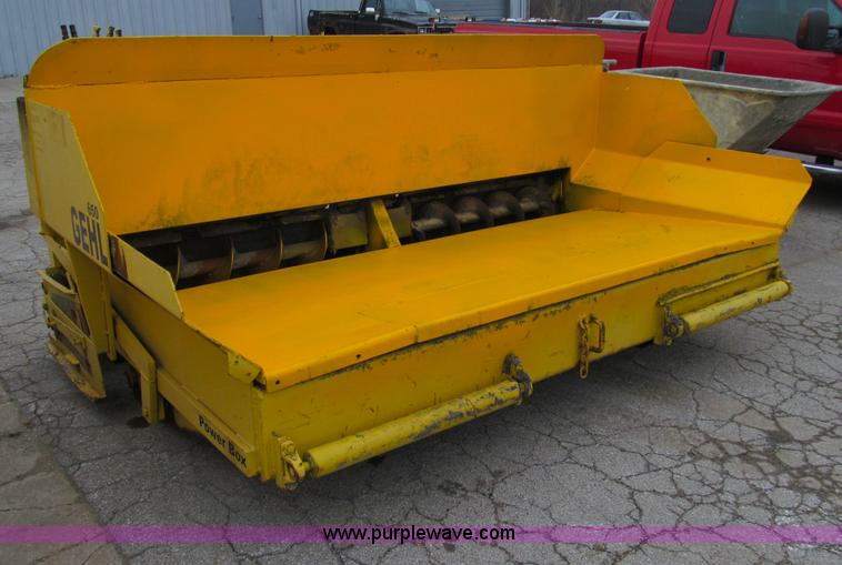 image for item D7063 Gehl 650 Powerbox asphalt paver
