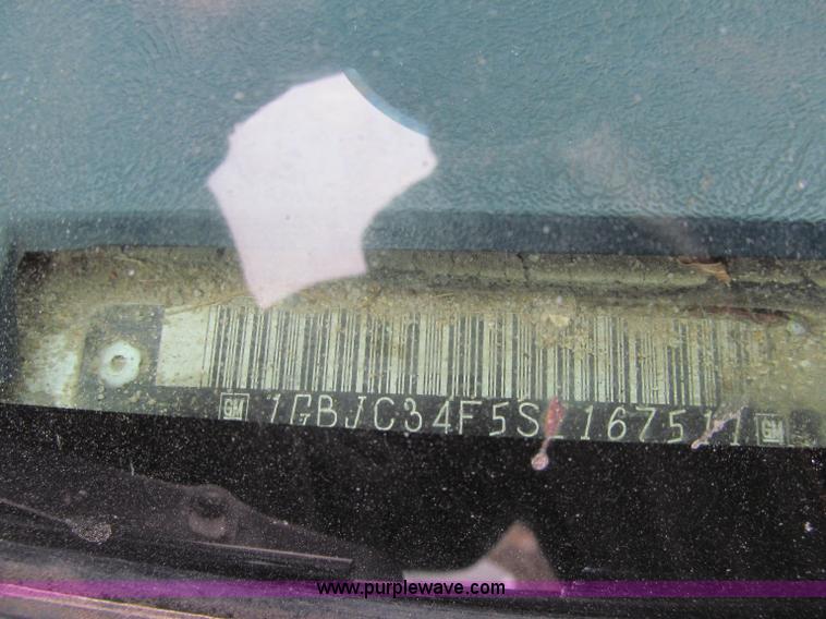 image for item D7073 1995 Chevrolet 3500 service truck