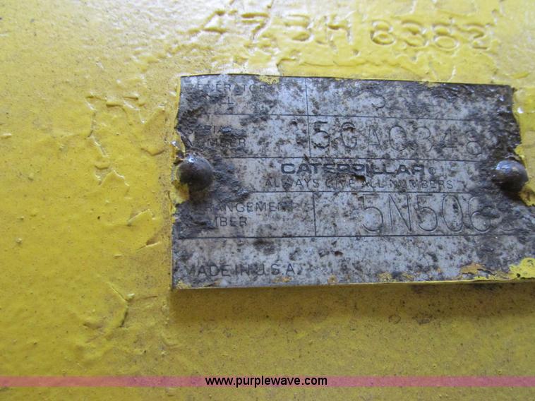 image for item E7019 Caterpillar 250 kVA/200 kW continuous output generator set