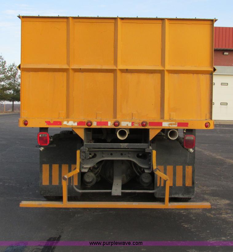 image for item F4170 1998 International 4900 flatbed/paint nurse truck