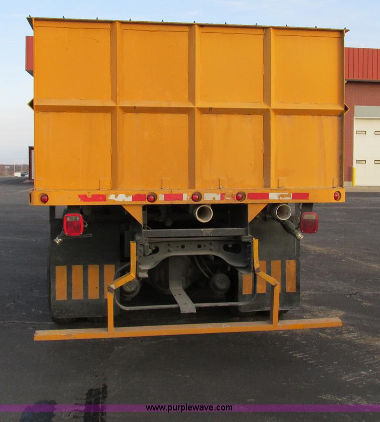 image for item F4170 1998 International 4900 flatbed/paint nurse truck