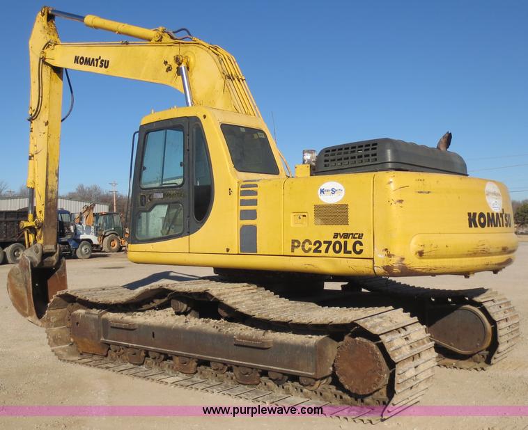 image for item F6562 2000 Komatsu PC270LC-6L excavator