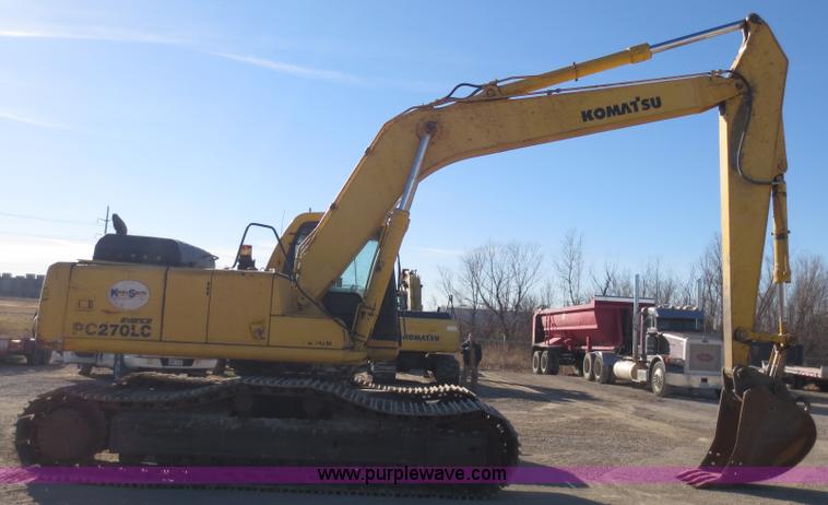 image for item F6562 2000 Komatsu PC270LC-6L excavator