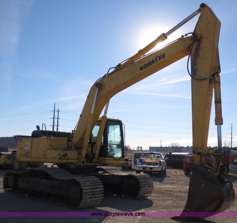 image for item F6562 2000 Komatsu PC270LC-6L excavator