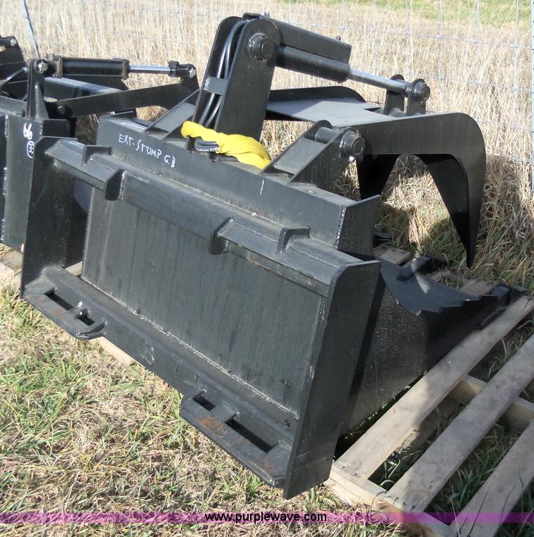 image for item H9874 Wildkat heavy duty grapple skid steer bucket