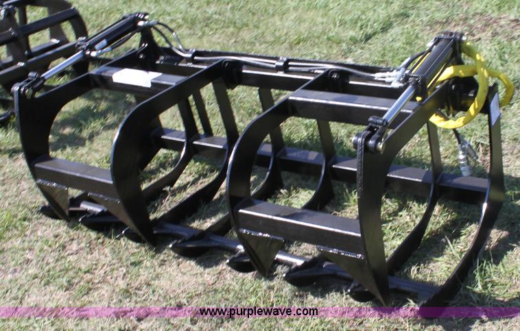 image for item H9881 Wildkat 66" root grapple skid steer bucket