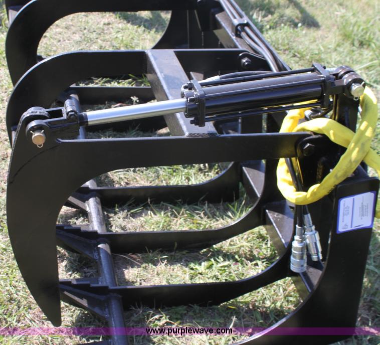image for item H9881 Wildkat 66" root grapple skid steer bucket