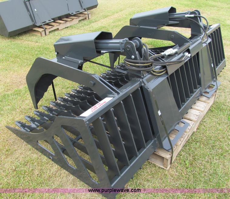 image for item I9816 Stout XHD82 rock bucket grapple attachment