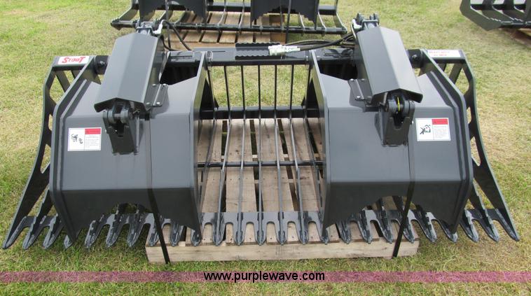 image for item I9816 Stout XHD82 rock bucket grapple attachment