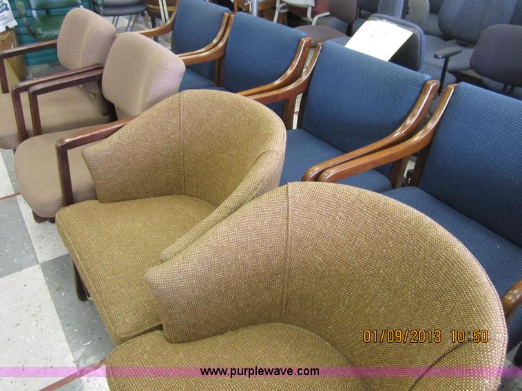 image for item B1765 (8) office style lounge chairs