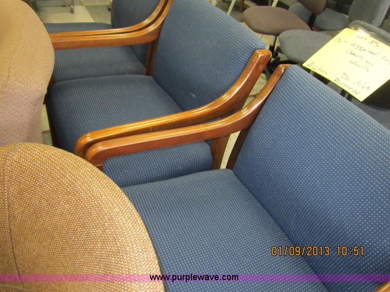 image for item B1765 (8) office style lounge chairs