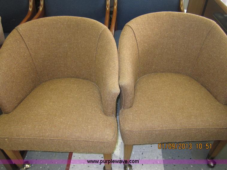 image for item B1765 (8) office style lounge chairs