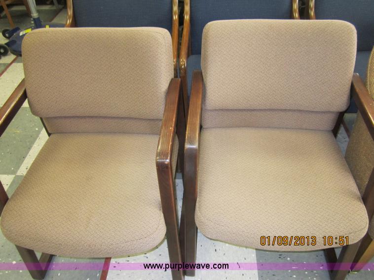 image for item B1765 (8) office style lounge chairs