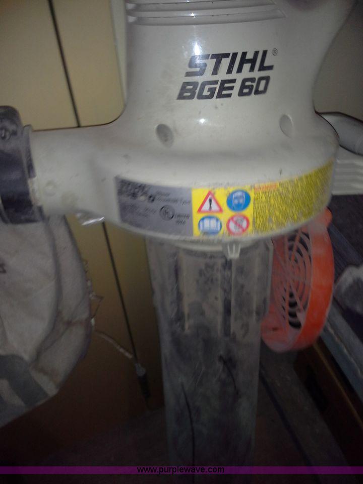 Stihl BGE 60 leaf blower in Emporia, KS 