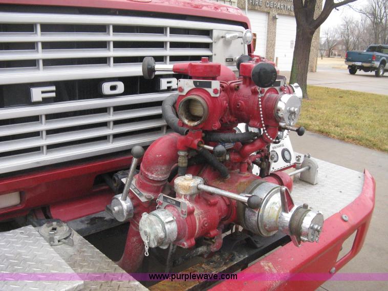 image for item B8446 1980 Ford F700 firetruck