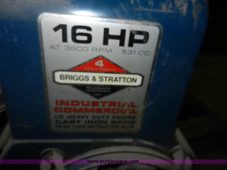 image for item C9981 Winco generator
