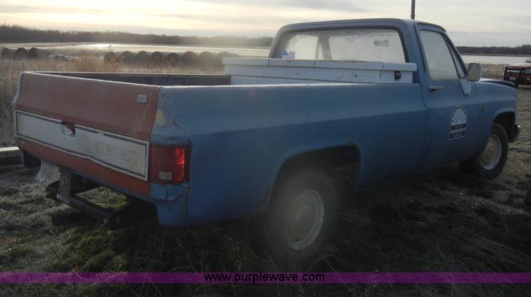 image for item D4564 1985 Chevrolet Custom Deluxe 10 pickup truck