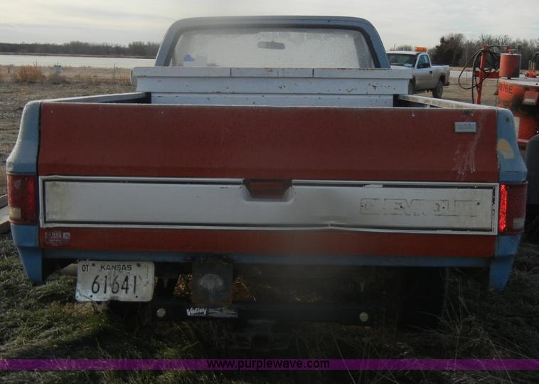 image for item D4564 1985 Chevrolet Custom Deluxe 10 pickup truck