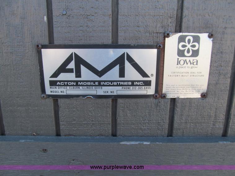 image for item D7142 Action Mobile Industries portable classroom