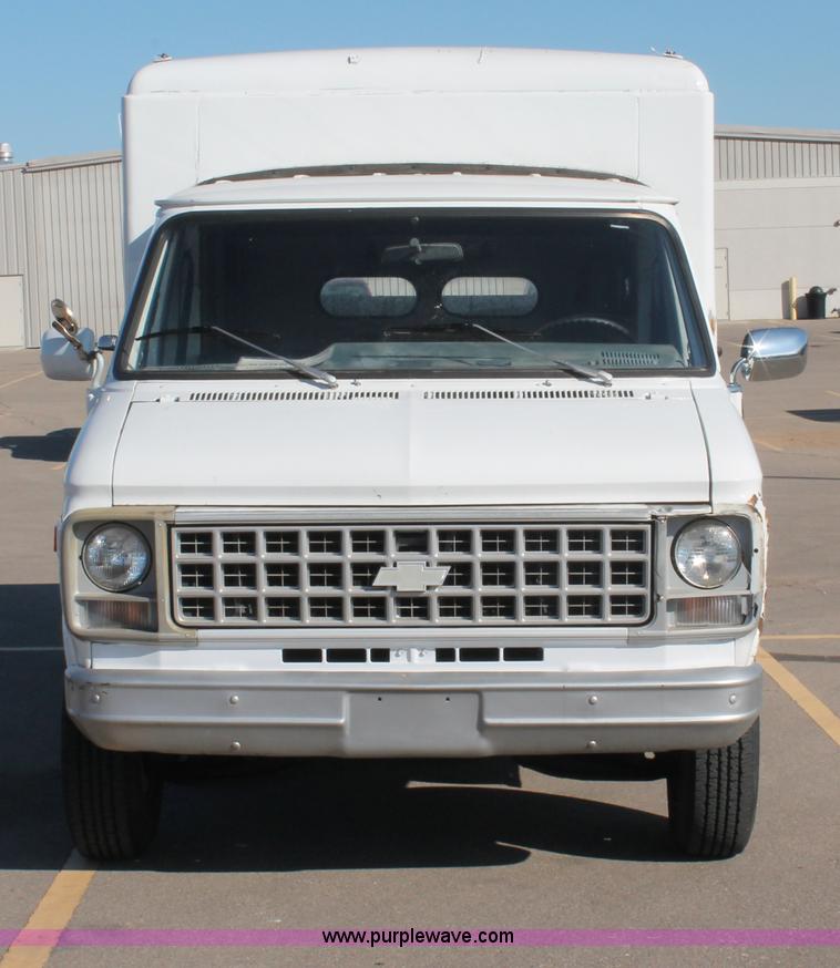 image for item E2534 1980 Chevrolet 30 box van