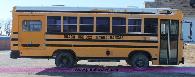 image for item E2535 1997 Blue Bird TC1000 school bus