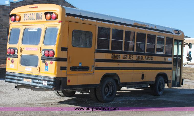 image for item E2535 1997 Blue Bird TC1000 school bus