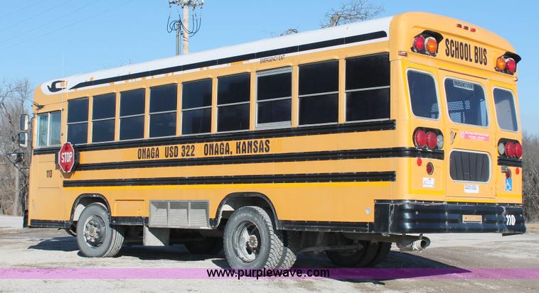 image for item E2535 1997 Blue Bird TC1000 school bus