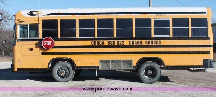image for item E2535 1997 Blue Bird TC1000 school bus