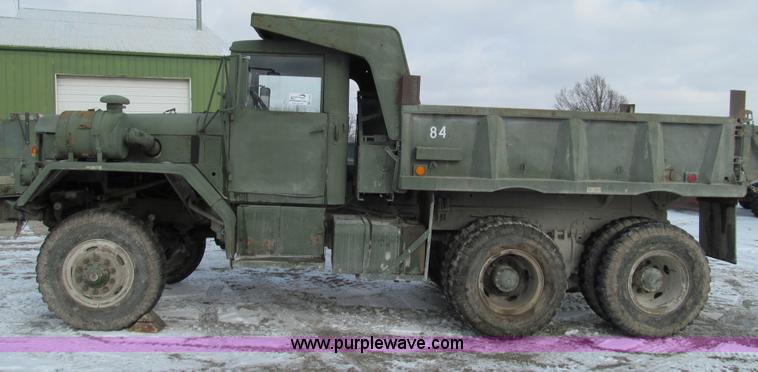 image for item E3638 1972 Am General five ton dump truck