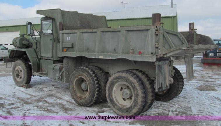 image for item E3638 1972 Am General five ton dump truck