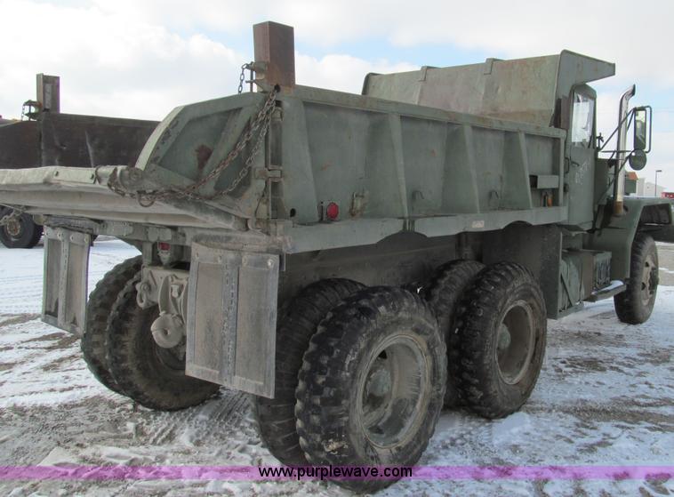 image for item E3638 1972 Am General five ton dump truck