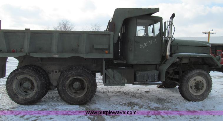 image for item E3638 1972 Am General five ton dump truck