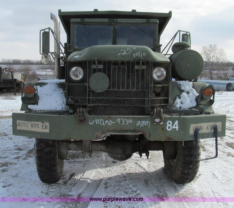 image for item E3638 1972 Am General five ton dump truck
