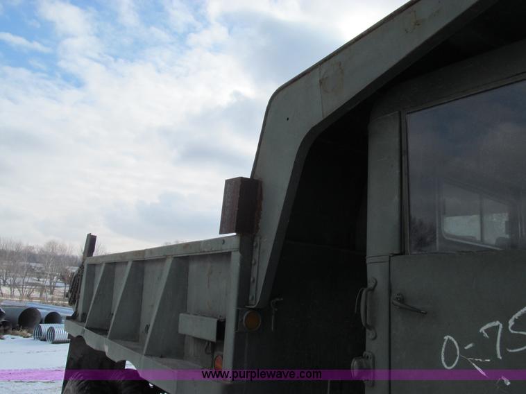 image for item E3638 1972 Am General five ton dump truck