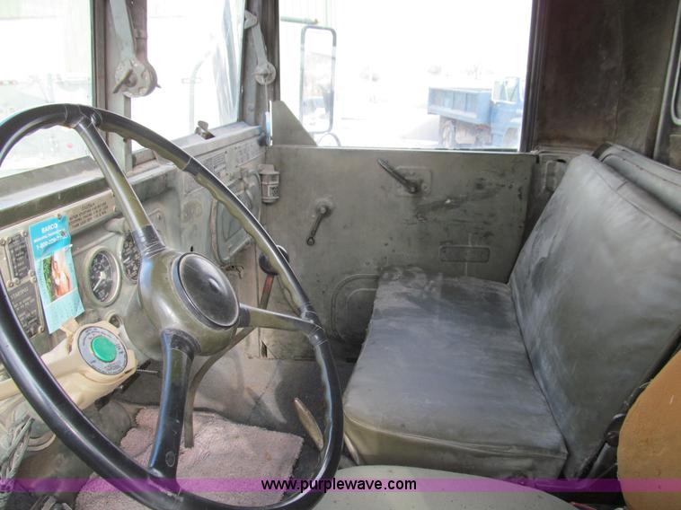 image for item E3638 1972 Am General five ton dump truck