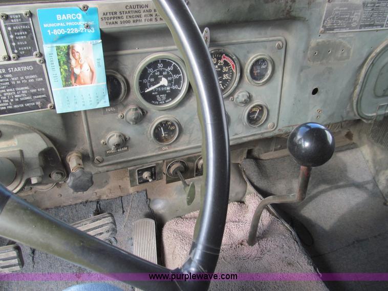 image for item E3638 1972 Am General five ton dump truck