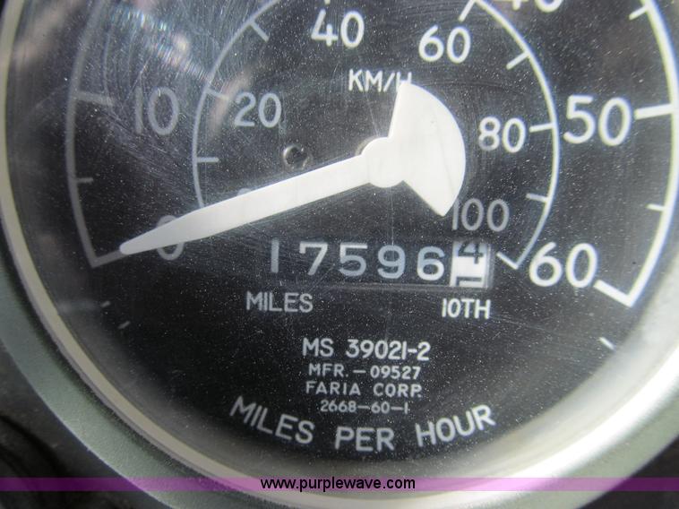 image for item E3638 1972 Am General five ton dump truck