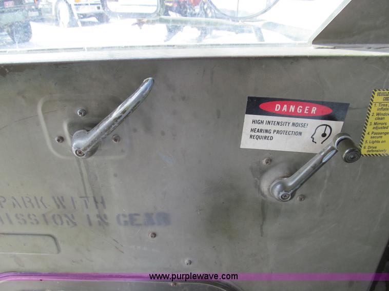 image for item E3638 1972 Am General five ton dump truck