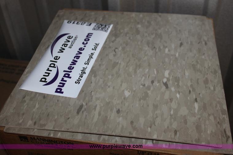 image for item E8319 Approximately 14 boxes of Mannington commercial glue down tile