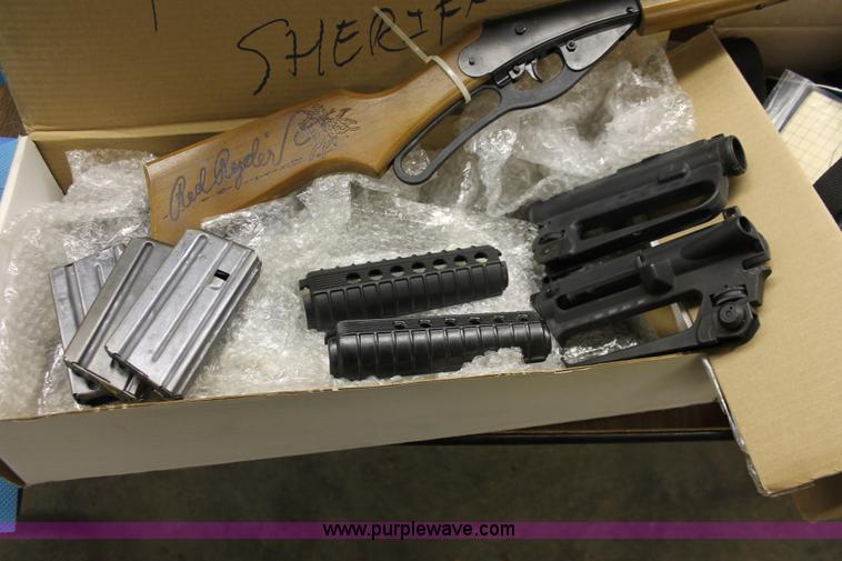 image for item E8331 Assorted firearm accessories