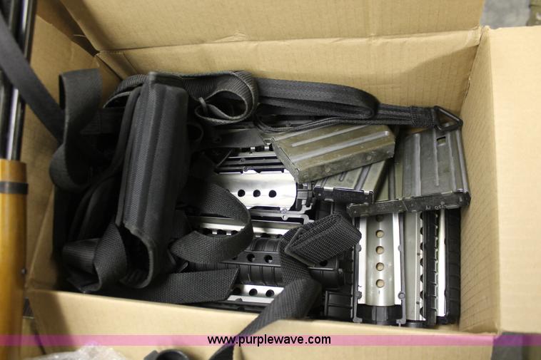 image for item E8331 Assorted firearm accessories