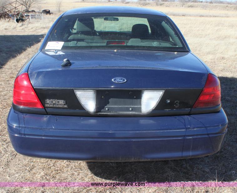 image for item E8371 2008 Ford Crown Victoria Police Interceptor