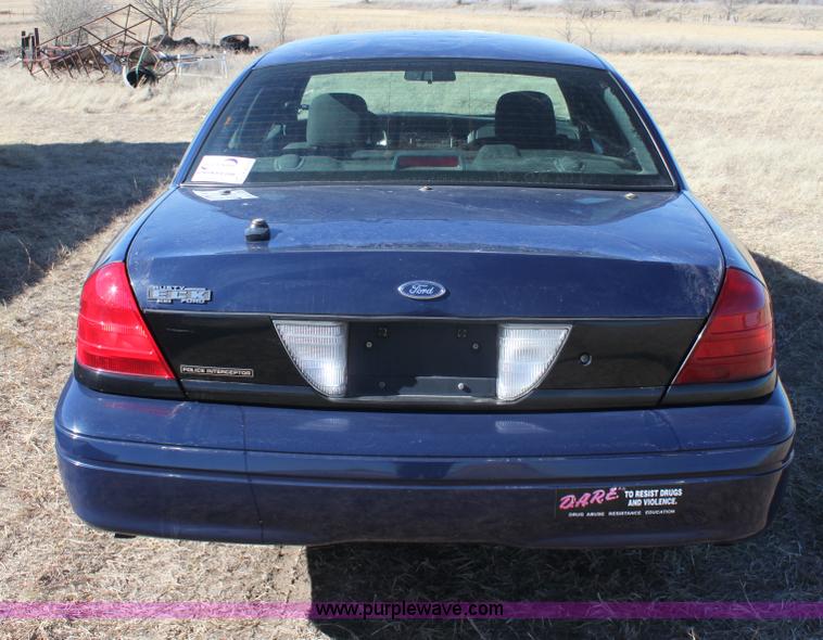 image for item E8372 2008 Ford Crown Victoria Police Interceptor
