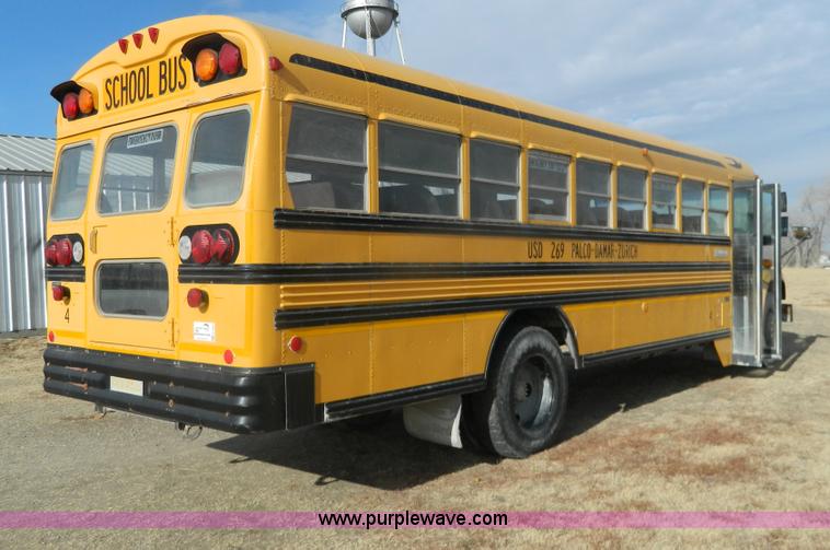 image for item G7603 1996 GMC Blue Bird school bus